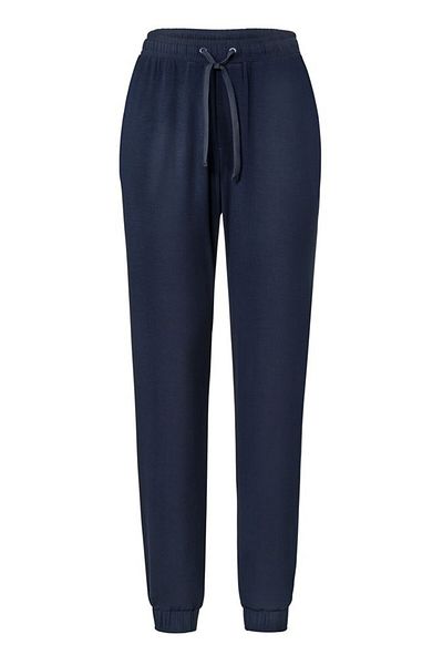 Tchibo Women Drawstring Plain Sweatpants, Navy Blue