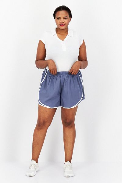 Calvin Klein Women Plus Size Training Short, Grey