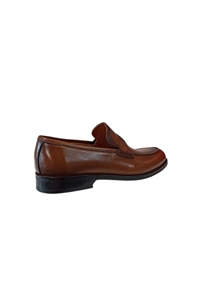Ay Ayakkabım 03 Men's Tan (40-44) Leather Classic Shoes