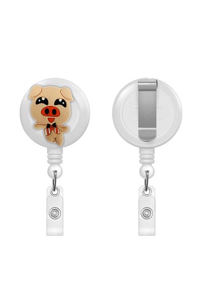 PABALAS Yoyo Card Holder with Pig Figure