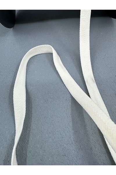 paşateks since 1995 şekil 5 Meters Ecru Woven Mus Rubber - 1 cm