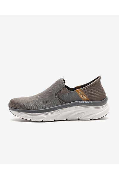 SKECHERS SKECHERS men's sports shoes DLUX WALKER - ORFOR - SLIP-INS - 232455BRN