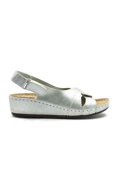 Kids Club Shoes Aryan D.r Προτεινόμενα Ορθοπεδικά Γυναικεία Σανδάλια Ασημί
