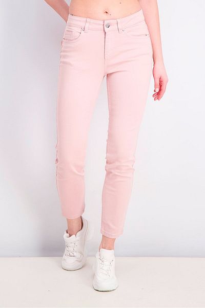 Tchibo Women Slim Fit Plain Skinny Pants, Rose