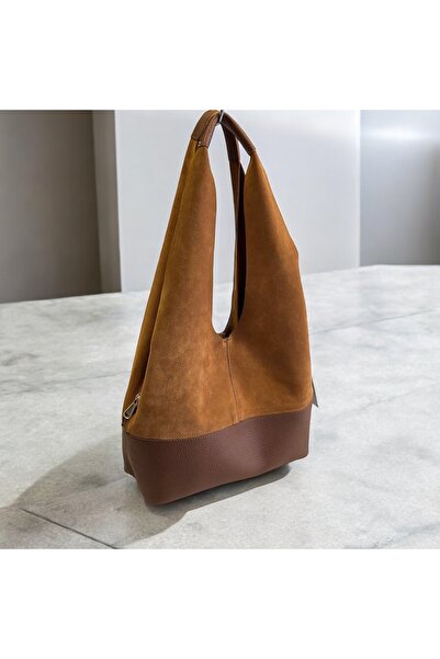 Laven Accessory Leo Süet Yavrulu Omuz Çantası