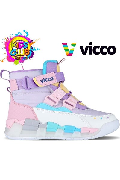 Kids Club Shoes Παιδικές μπότες Orthopedic Vicco Lesi - Μάλλινο εσωτερικό, ΛΕΥΚΟ