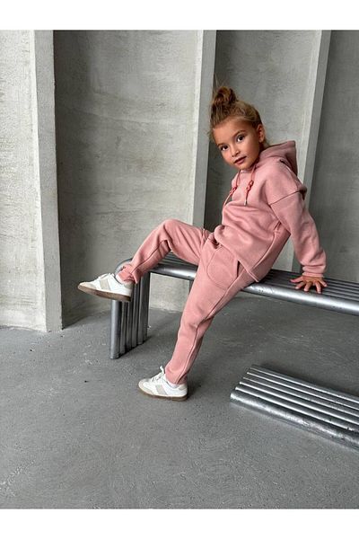 My Kids Wear Three Thread Hooded Hooded Set