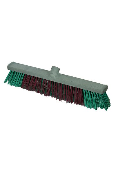LokmanAVM Hard Bush Brush Outdoor Garden Floor Brush Mixed Color 50 Cm