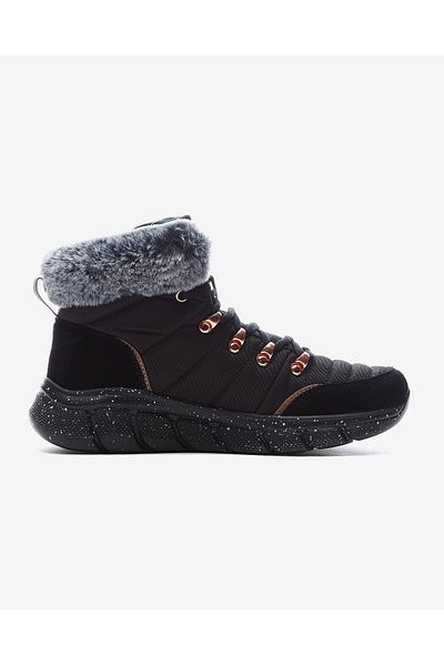 SKECHERS Bobs B Flex Women's Black Boots 117339 Bbk