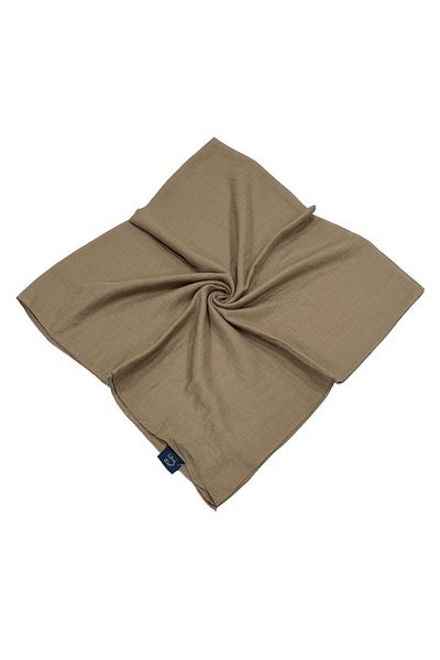 Levidor Luxury Cotton Jazz Scarf - Ματ Καφέ
