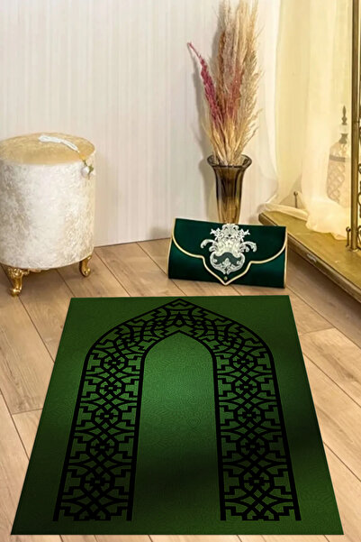 Napoli Home Covoraș de rugăciune lavabil, imprimat digital, cu bază anti-alun...