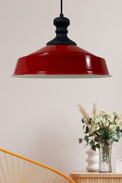Bamyum Noble Single Chandelier New Knob Mallet Headboard Retro Pendant Lamp Restaurant Living Room Lighting