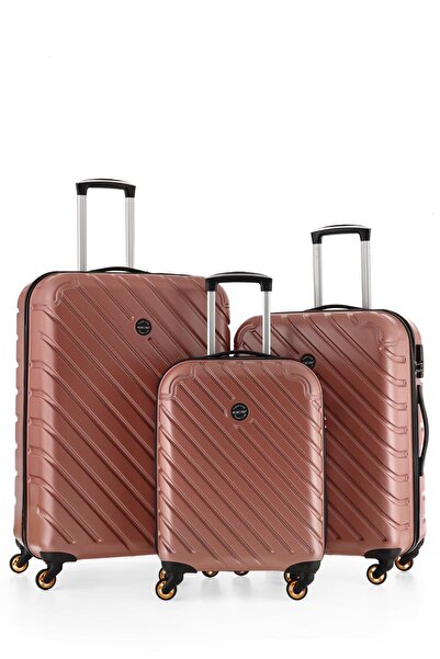 ÇÇS 5177 ABS 3 LÜ SET VALİZ