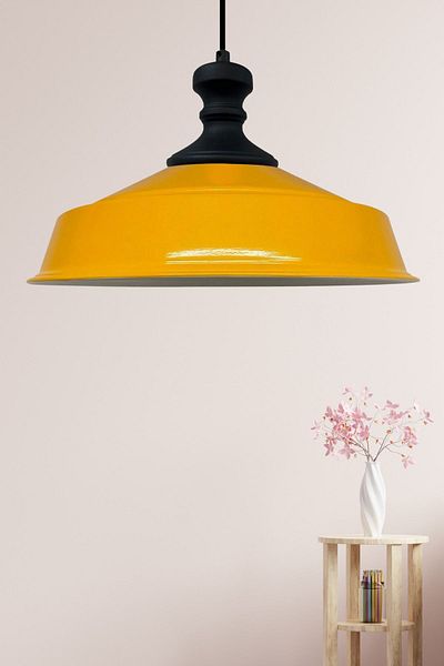 Bamyum Noble Single Chandelier New Black Knob Headboard Retro Pendant Lamp Restaurant Living Room Lighting
