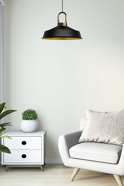 Bamyum Black Nobility Antique Lock Head Single Chandelier Retro Pendant Lamp Office Showroom Living Room Kitchen Chandeliers
