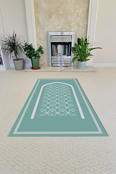 Napoli Home Digital Printed Non-Slip Base Washable Gift Dowry Prayer Mat Prayer Rug