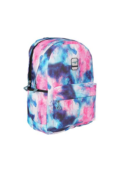 SYG Rucsac de școală ergonomic - 3 compartimente, rezistent la apă, compartiment pentru tabletă, SYG2120-curcubeu
