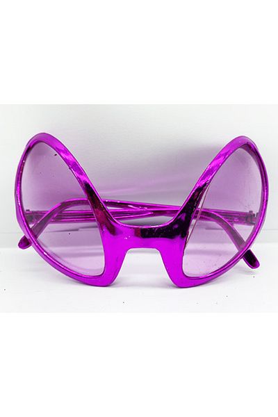 CEKAVE Retro Glasses - 80 Pieces 90 Years Party Glasses Fuchsia Color 8x13 Cm