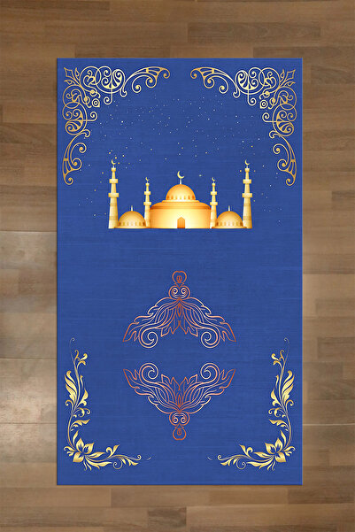 Napoli Home Imprimat digital, bază anti-alunecare, lavabilă, covoraș de rugăciune