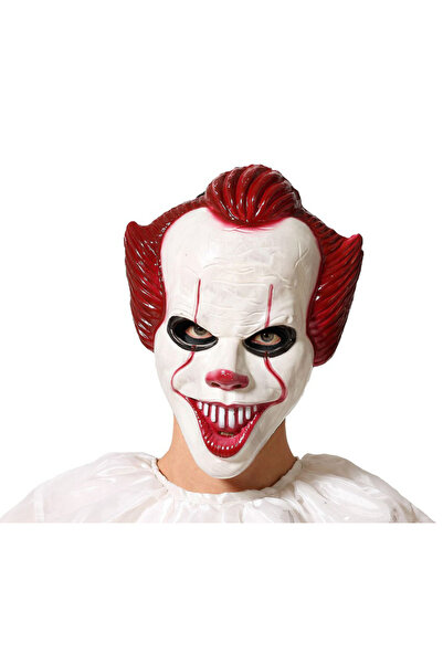 Ethab Ticaret Plastic Joker Mask Killer Clown Mask