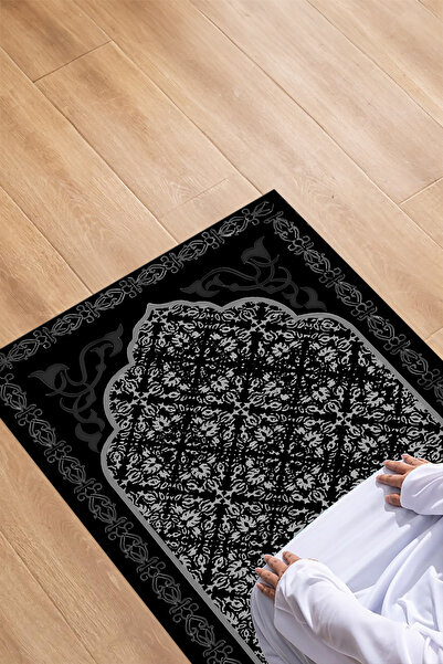 Napoli Home سجادة صلاة مطبوعة رقميًا بقاعدة غير قابلة للانزلاق وقابلة للغسل، ...