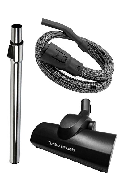 Marketto Samsung Vc07r302mvb Uyumlu Çelik Telli Süpürge Hortum Boru Turbo Baş...