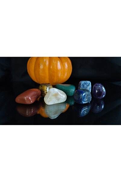 kuartz جيسبر، عين النمر، سيترين، افينتورين، سوداليت، لازورد، جمشت - أحجار الشاكرا