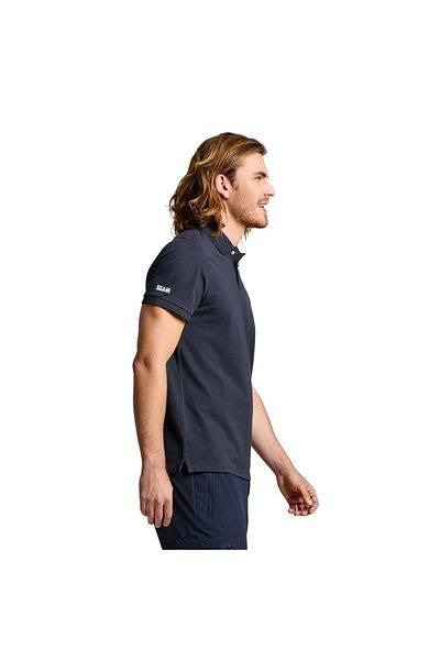 Slam Ανδρικό μπλουζάκι Navy Blue Deck Polo SS