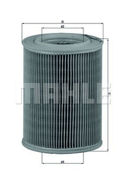 MAHLE Air Filter Alfa Fiat Croma Gnzrz