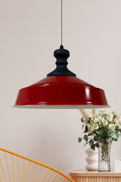 Bamyum Noble Single Chandelier New Knob Mallet Headboard Retro Pendant Lamp Restaurant Living Room Lighting