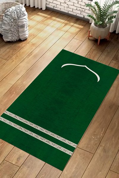 Napoli Home Digital Printed Non-Slip Base Washable Gift Dowry Prayer Mat Prayer Rug