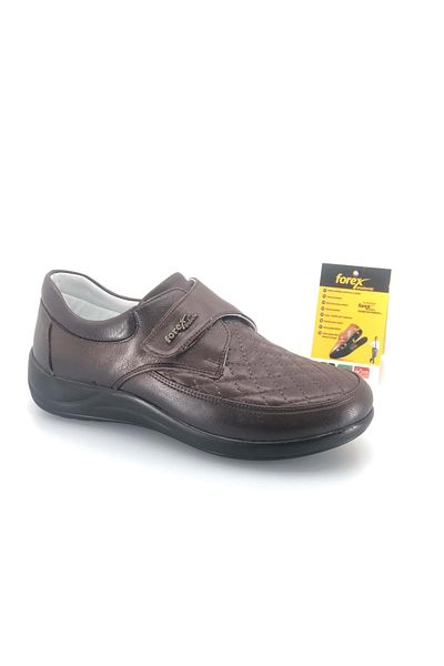 Kids Club Shoes Forex 201 Genuine Leather Dr.Tavsiyeli Daily Casual Women's Shoes BROWN