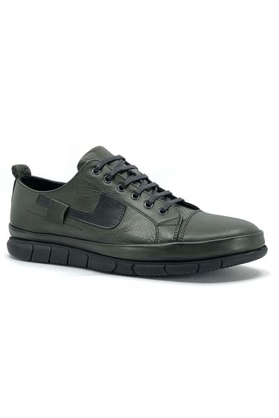 Kids Club Shoes James Franco 3722 Casual Δερμάτινα Ανδρικά Παπούτσια KHAKI