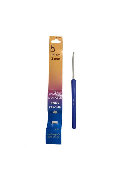 Pony 3 Mm 1stQuality Imported Crochet - 14 Cm Knitting Crochet