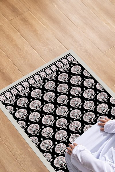 Napoli Home Digital Printed Non-Slip Base Washable Gift Dowry Prayer Mat Prayer Rug