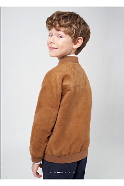 MAYORAL Νεανικό αγόρι παιδικό μπουφάν bomber faux suede 6471