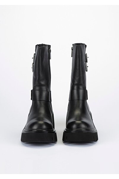 Harley Davidson Selena Kadın Siyah Deri Bot