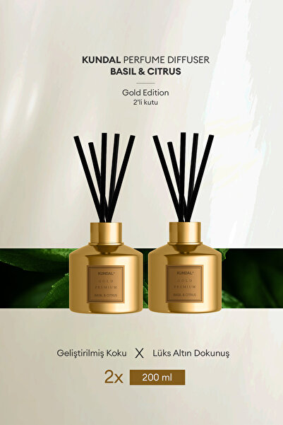 Kundal Parfüm Difüzörü Seçkin Gold Seri KUNDAL Perfume Diffuser Gold Edition ...