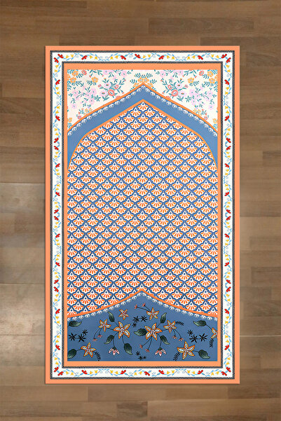 Napoli Home Digital Printed Non-Slip Base Washable Gift Dowry Prayer Mat Prayer Rug