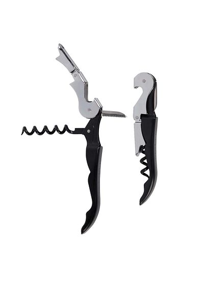 Binbirreyon Corkscrew 3 Functions Practical Sturdy Waiter Type Opener and Cutter Ra103