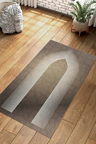 Napoli Home سجادة صلاة مطبوعة رقميًا بقاعدة غير قابلة للانزلاق وقابلة للغسل، ...