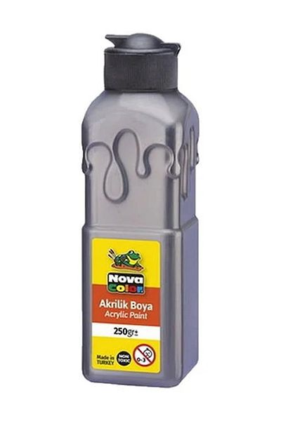 Toptan Bulurum Nova Color Nc-3023 250 Gr Silver Acrylic Paint