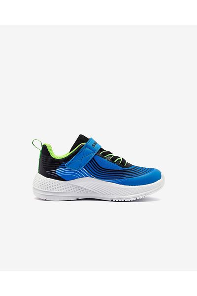 SKECHERS ميكروسبك أدفانس 403926 n Bllm - حذاء رياضي أزرق للأولاد الصغار