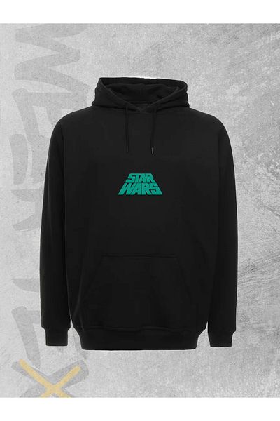 WEARTEX Unisex Star Wars Printed Hooded Sweatshirt