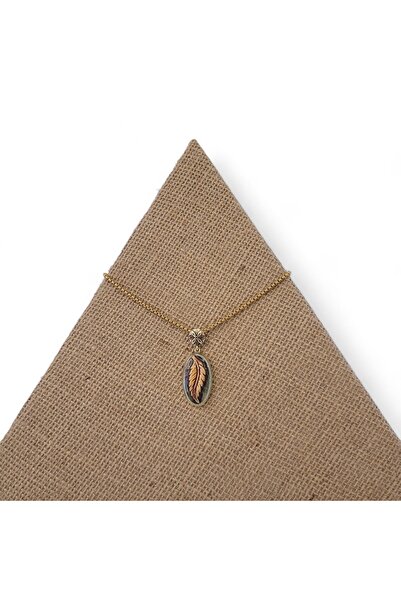 Hedea Cool Touch Rice Tile Stone Steel Chain Necklace