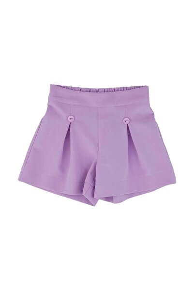 best kids Ліла Шорти для дівчаток з декоративними ґудзиками - 12156