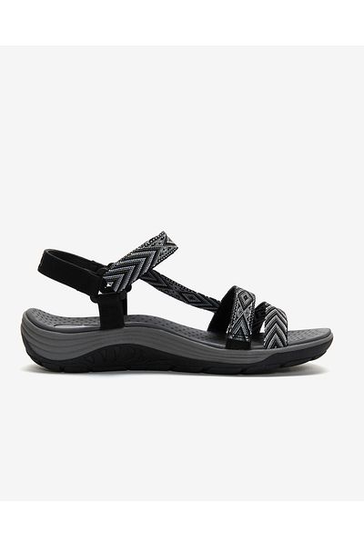 SKECHERS Reggae Cup Kadın Siyah Sandalet 163126 Bkw