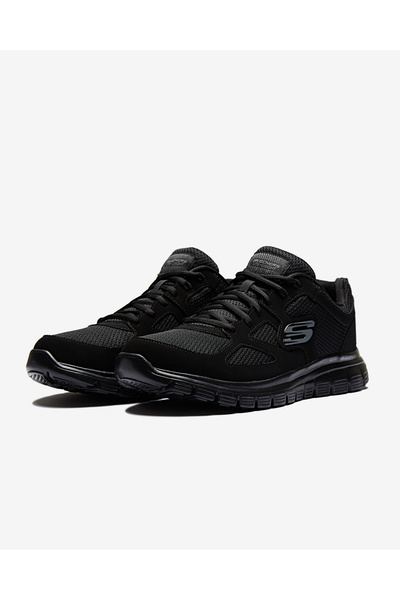SKECHERS BURNS - AGOURA Erkek Siyah Spor Ayakkabı 52635 BBK