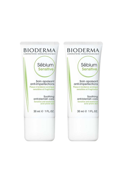 Bioderma Sebium Sensitive Akne Karşıtı Nemlendirici Krem 30 ml 2 Adet