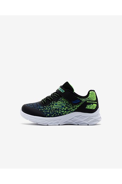 SKECHERS Microspec Ii Little Boy's Black Sports Shoes 403920 N Bblm